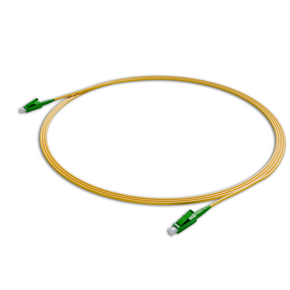 SM LC-LC APC Simplex Patch Cord 1 Mtrs
