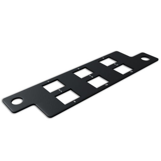 1 X 6 SC Duplex Adapter Panel