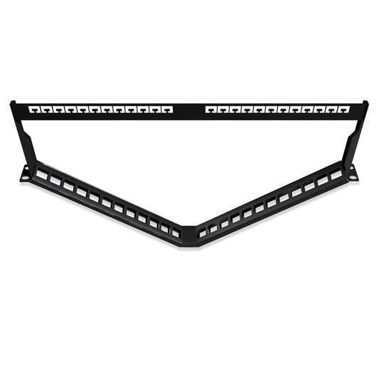 Angular Patch Panel, UTP UNLOADED, 24 ports