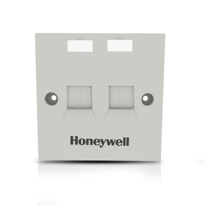 Square Face Plate for Holding Dual Keystone Jack UTP and STP