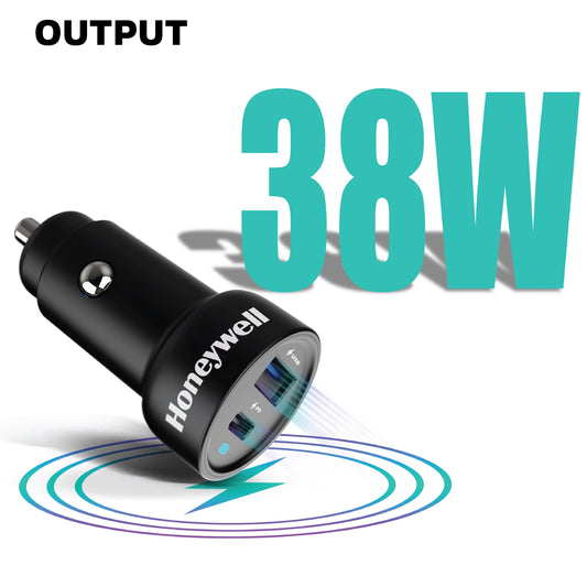 Micro CLA 38W PD Smart Car Charger