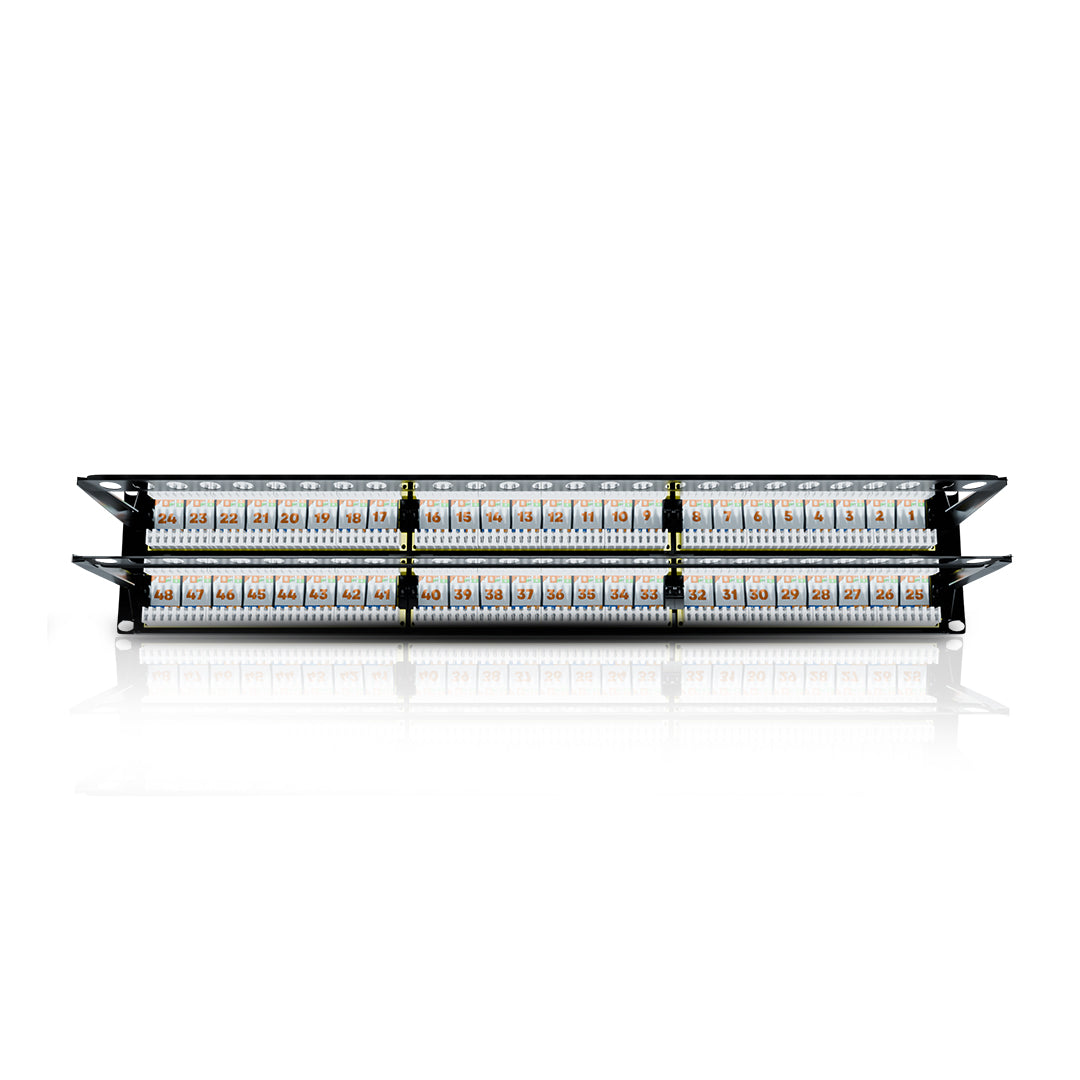 Cat 6 UTP 48 ports Loaded Patch Panel