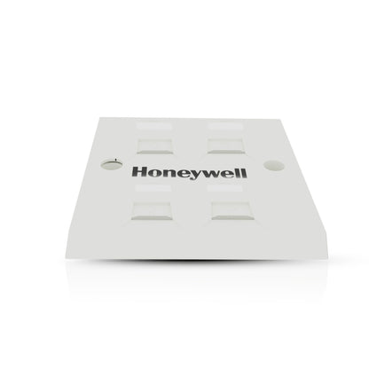 Square Face Plate for Holding Quad Keystone Jack UTP and STP