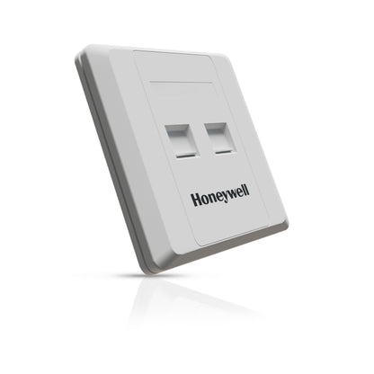 Square Face Plate (86x86) UTP/STP - Dual Port (CS)
