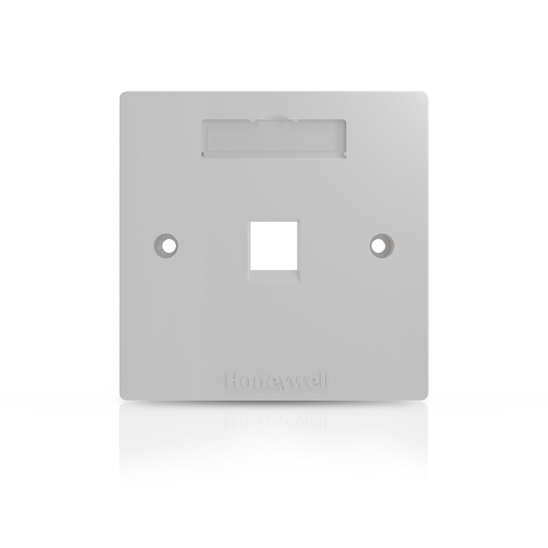 Square Face Plate (86x86) UTP/STP - Single Port (NS) – Honeywell Connection