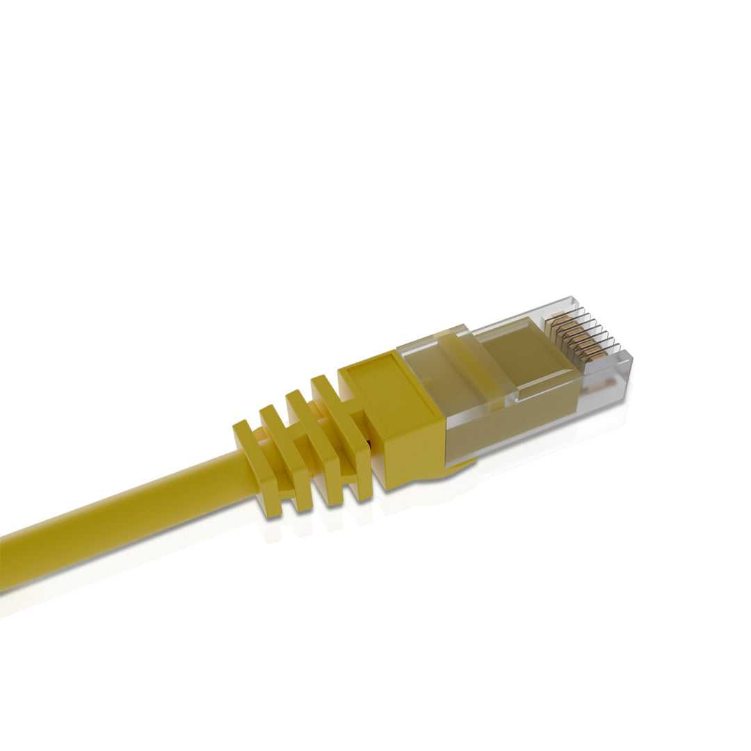Cat 6A UTP Patch Cord LSZH Jacket 5 Meter Yellow