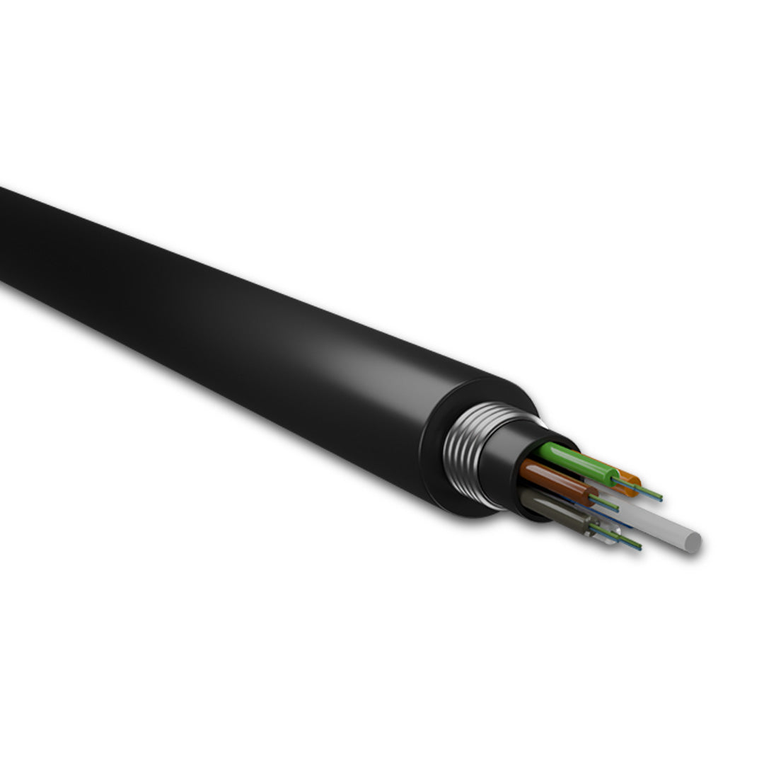 SM Fiber Cable 24F Multitube Armored HDPE Double Sheath