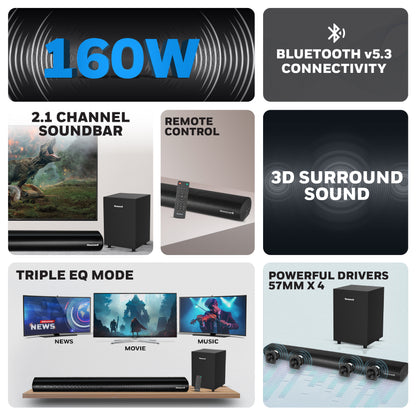 Trueno U2000 Soundbar