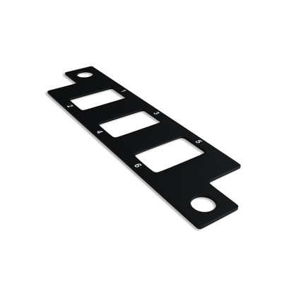 1 X 3 SC Duplex Adapter Panel