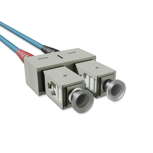 MM OM3 LC-SC Duplex Patch Cord 3 Mtrs