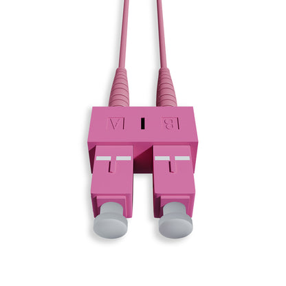 MM OM4 SC-SC Duplex Patch Cord 10 Mtrs