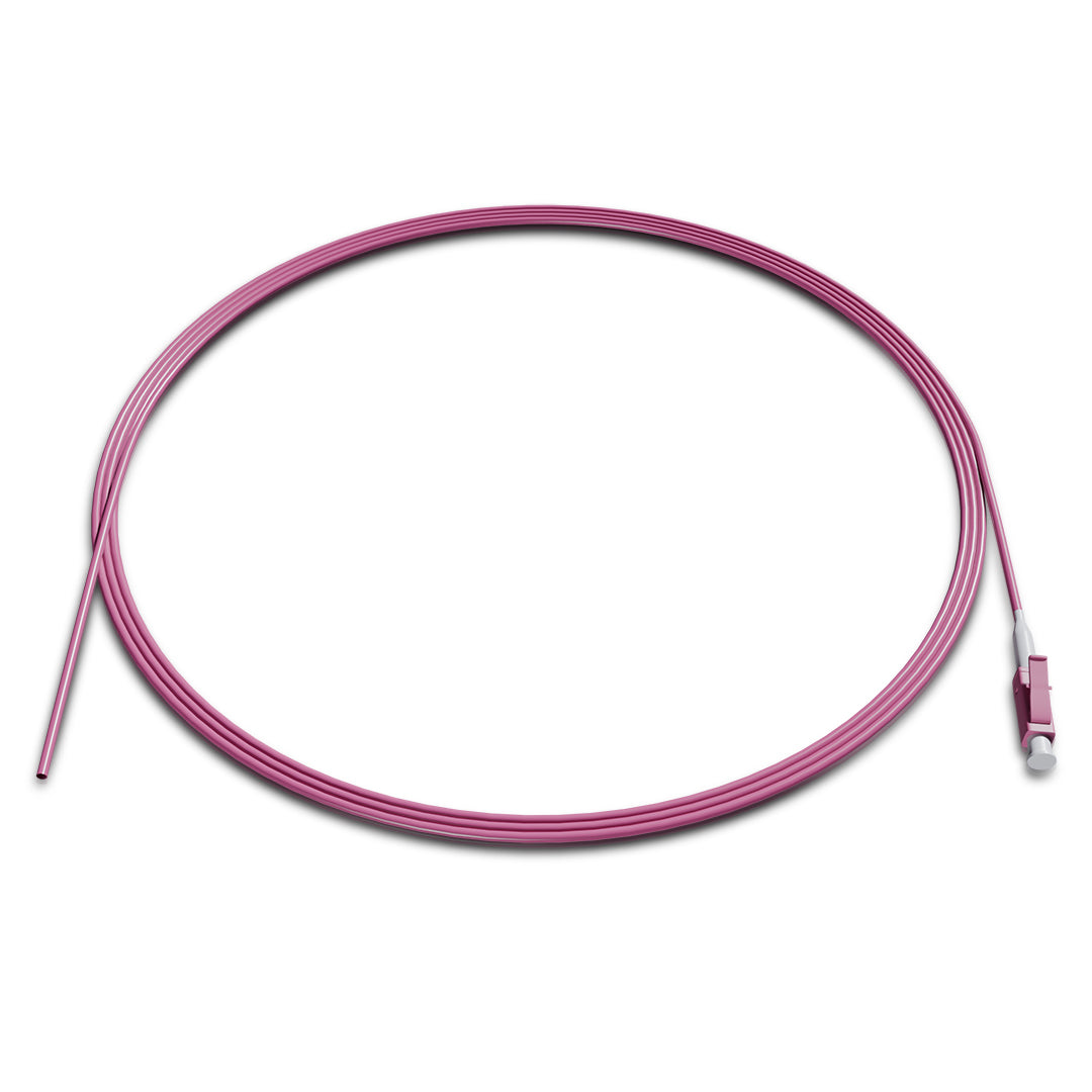 MM OM4 LC Pigtail Simplex 2 Mtrs