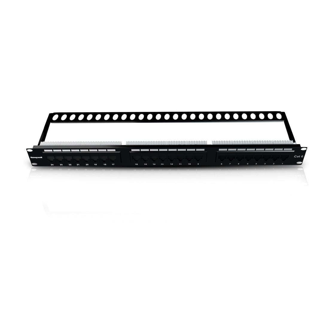 Cat 6A UTP 24 ports Loaded Patch Panel
