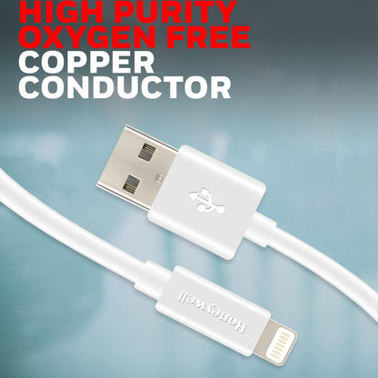 Apple Lightning Sync & Charge Cable 1.2Mtr (Non-Braided) - White