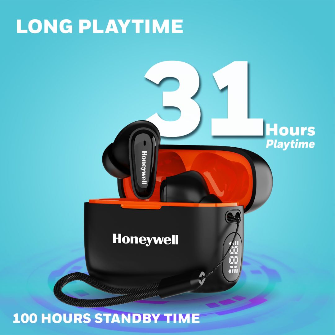 Moxie V1100 Truly Wireless Earbuds-Black