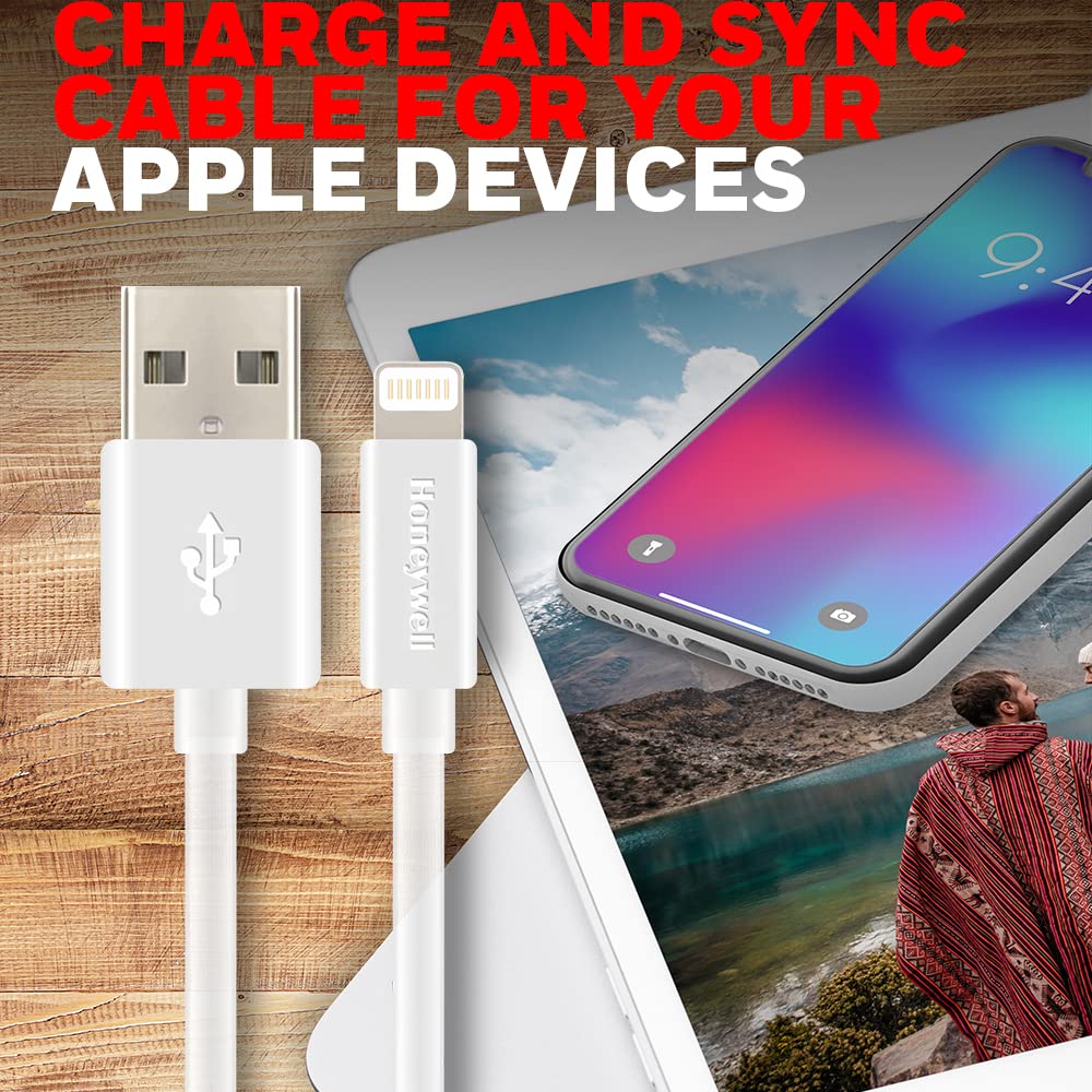 Apple Lightning Sync & Charge Cable 1.2Mtr (Non-Braided) - White