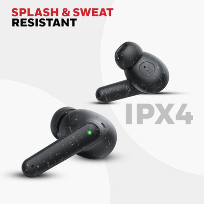 Moxie V1400 Truly Wireless Earbuds-Black
