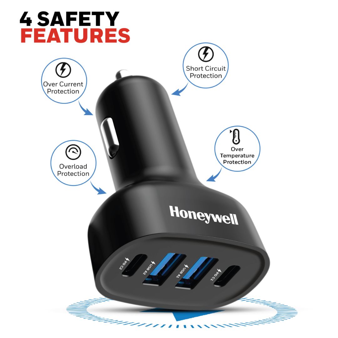 Honeywell Micro CLA 100W PD Smart Car Charger
