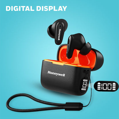 Moxie V1100 Truly Wireless Earbuds-Black