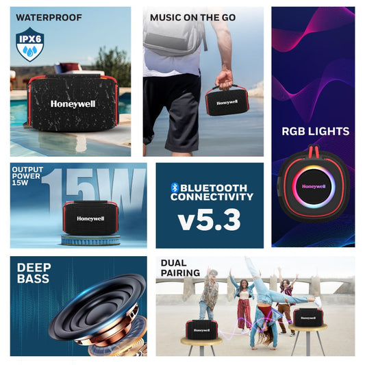 Suono P400 Bluetooth Speaker - Black