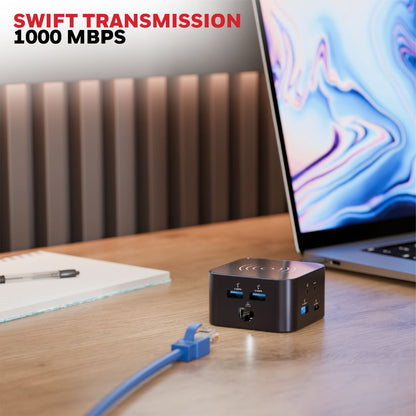 Type C Docking Station - 12 in 1