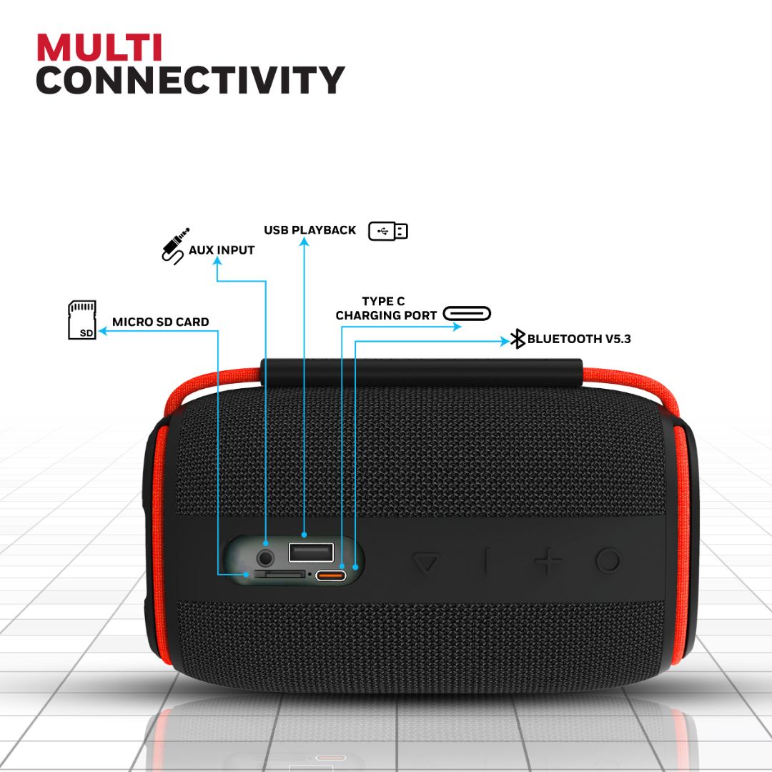 Suono P400 Bluetooth Speaker - Black