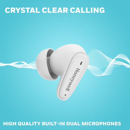 Moxie V1100 Truly Wireless Earbuds-White