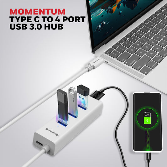Momentum Type-C To 4xUSB 3.0 Hub
