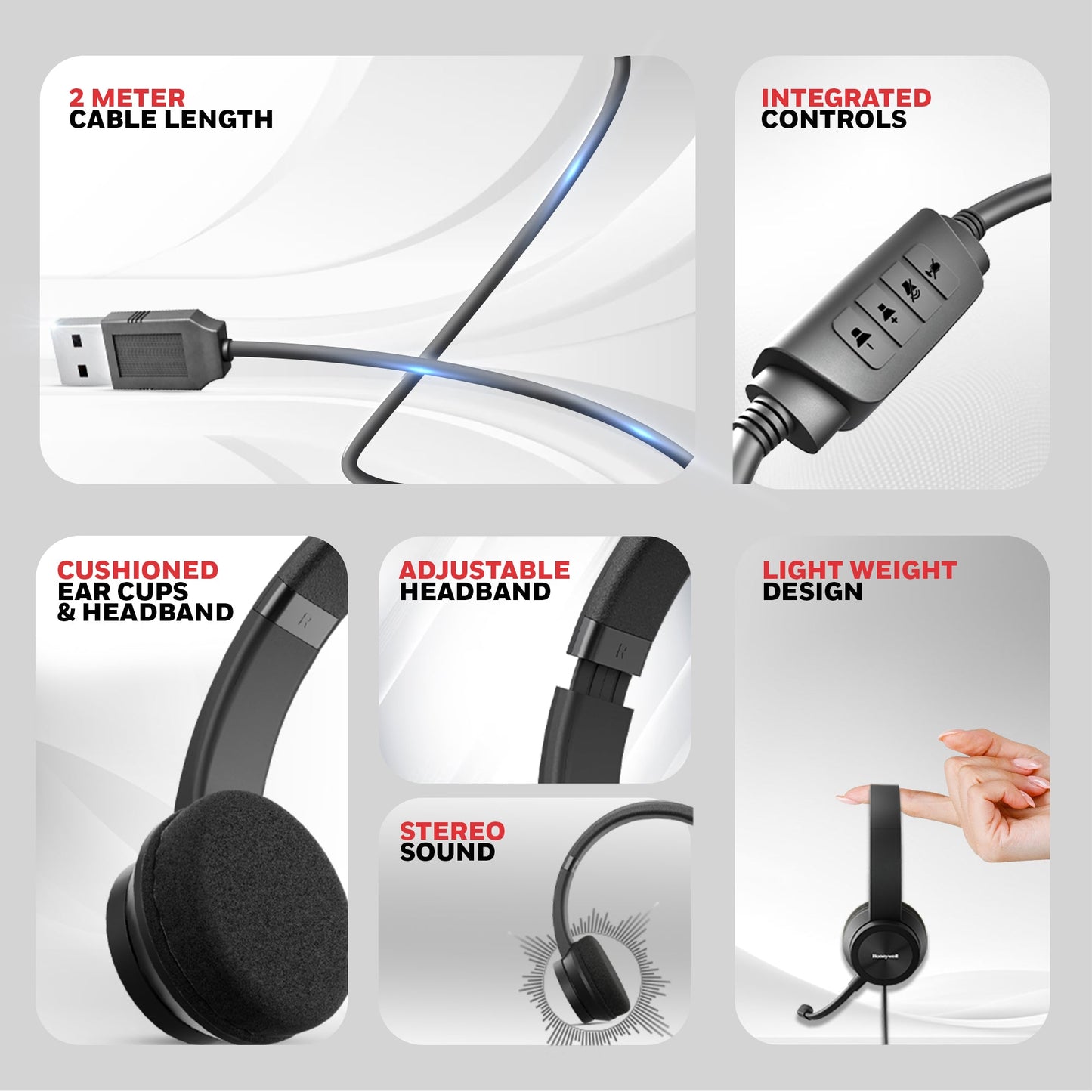 Trueno U30 Wired Headphones
