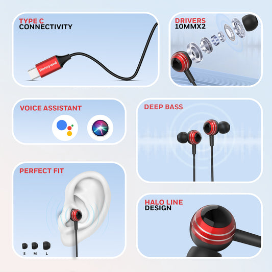 Suono P70 Wired Earphones