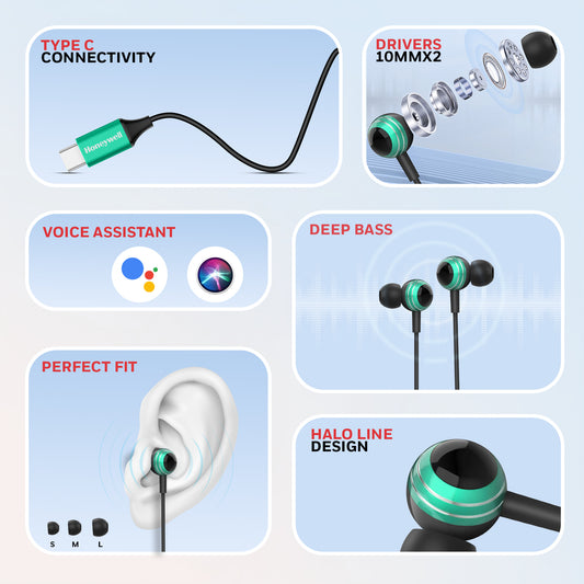 Suono P70 Wired Earphones