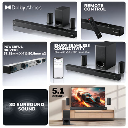 Trueno U8000 Soundbar- 700W