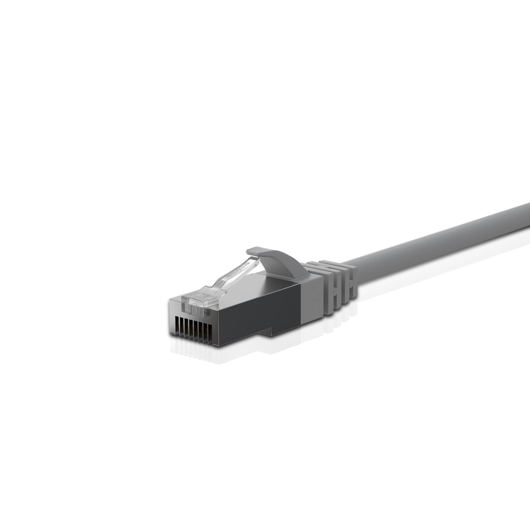 Cat 6A STP Patch Cord LSZH Jacket 3 Meter Grey