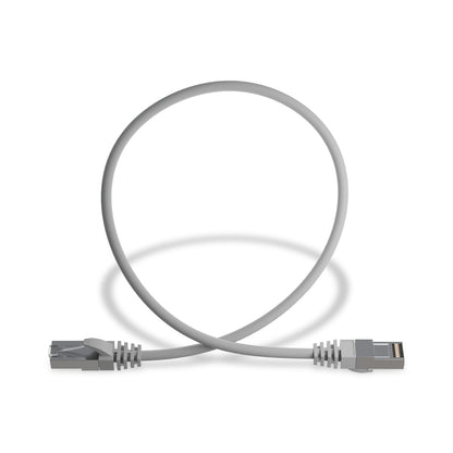 Cat 6A STP Patch Cord LSZH Jacket 10 Meter Grey