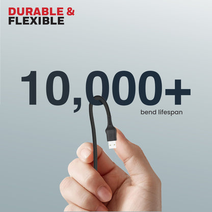 USB to Lightning Cable 1.2 Meter - Black