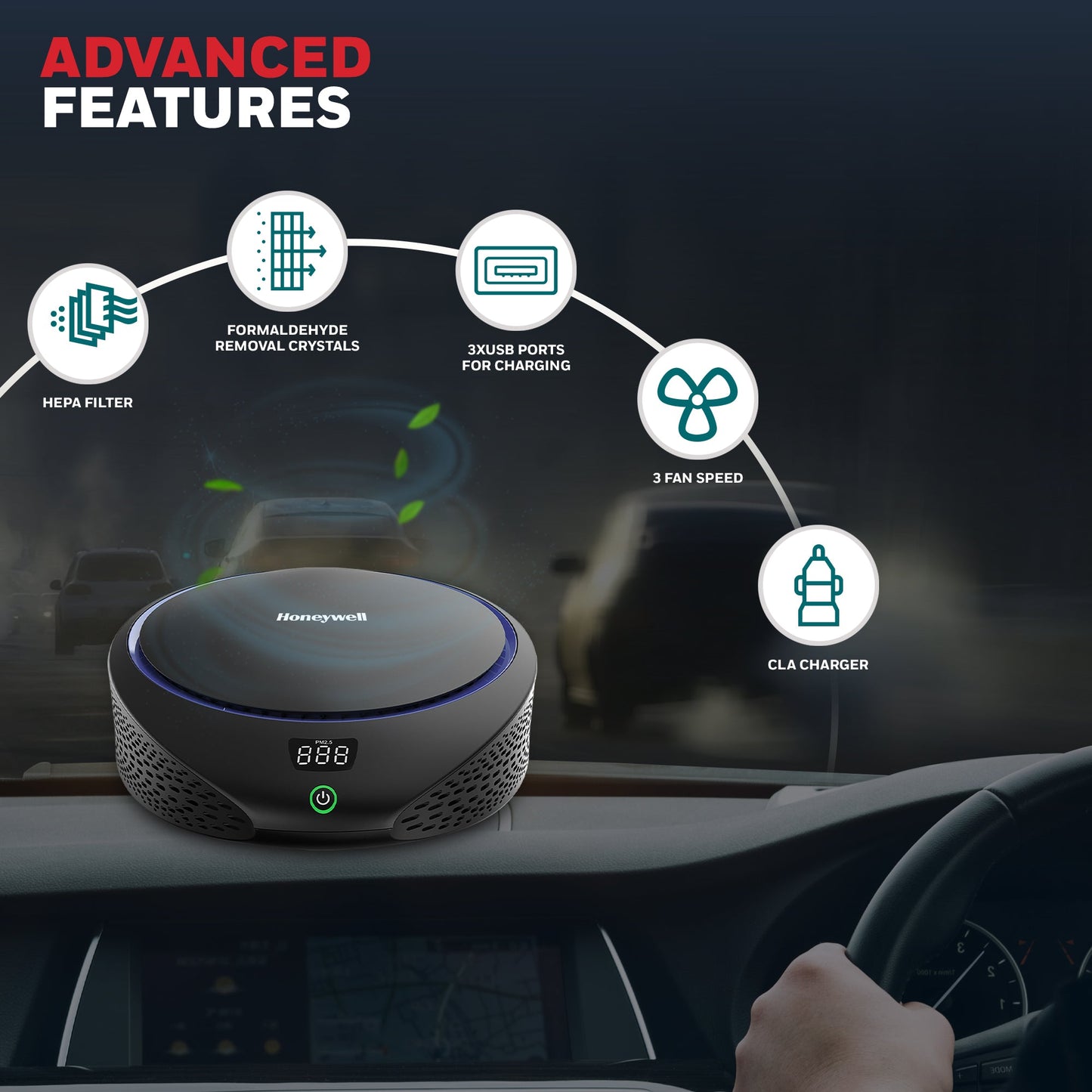Move Pure 5 Car Air Purifier