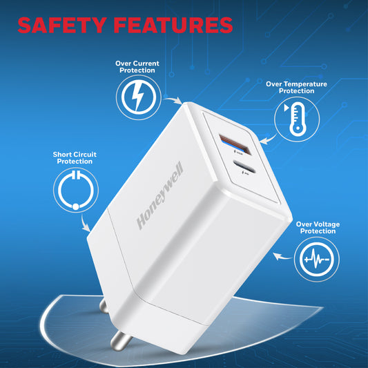 Zest Charger - GaN 65W (USB & Type C)