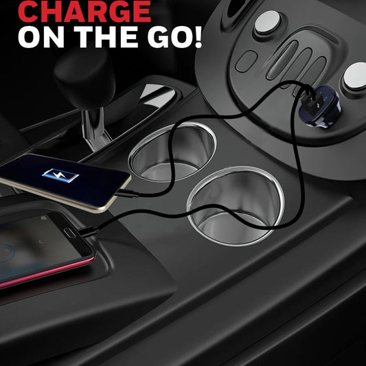 Micro CLA Charger w/o cable 4.8 Amp 2 x USB