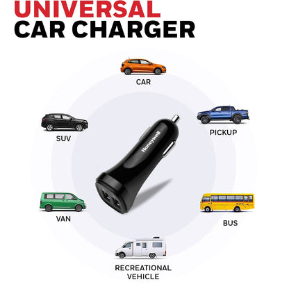 Micro CLA Charger w/o cable 4.8 Amp 2 x USB