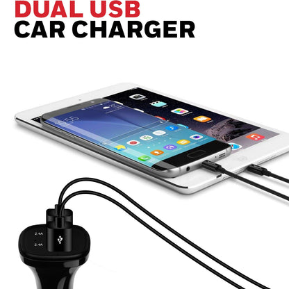 Micro CLA Charger w/o cable 4.8 Amp 2 x USB