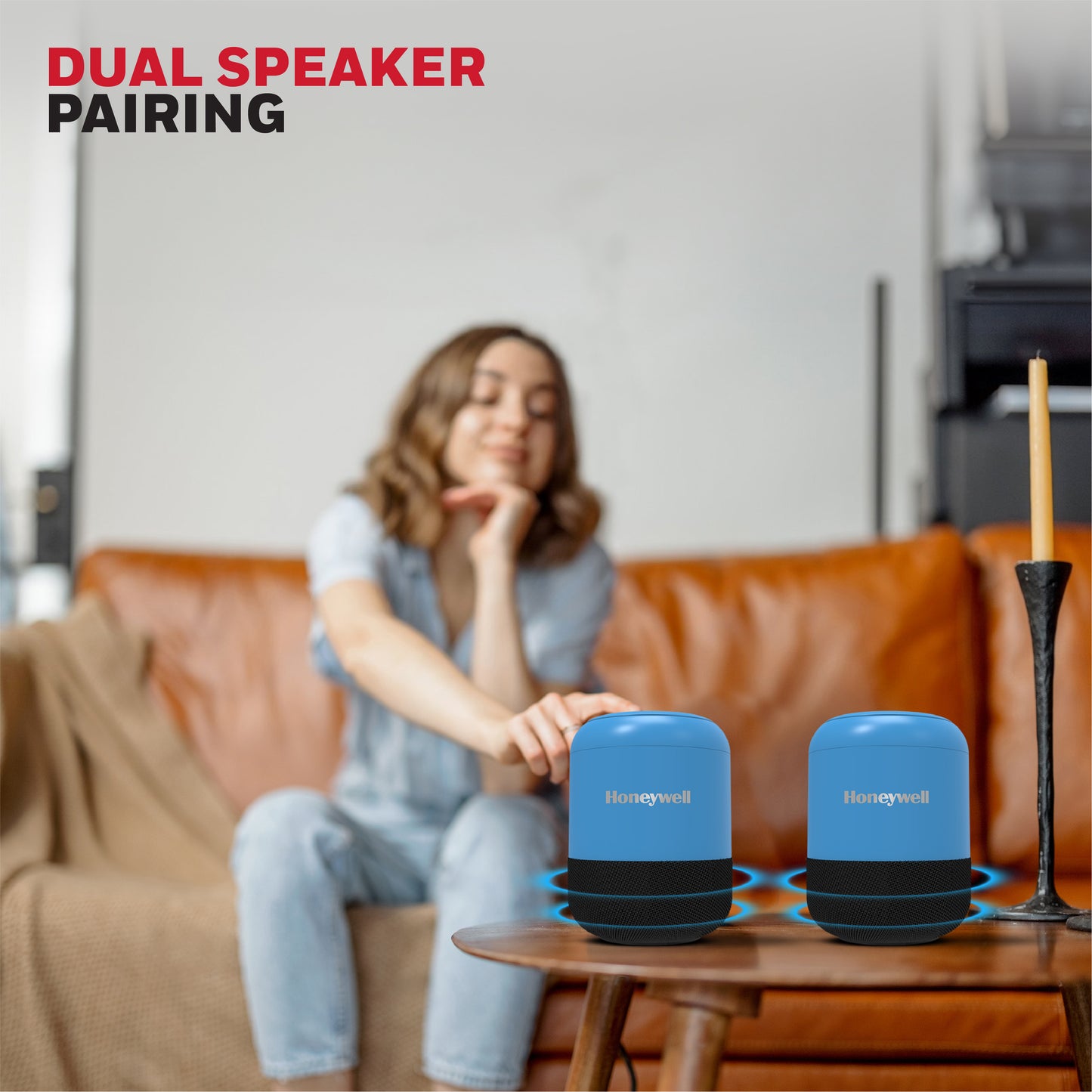 Moxie V200 Bluetooth Speaker - Blue