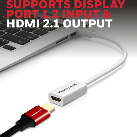 HDMI to Mini Display port cable-White