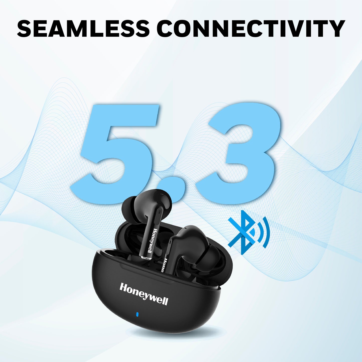Moxie V1200 Truly Wireless Earbuds-Black