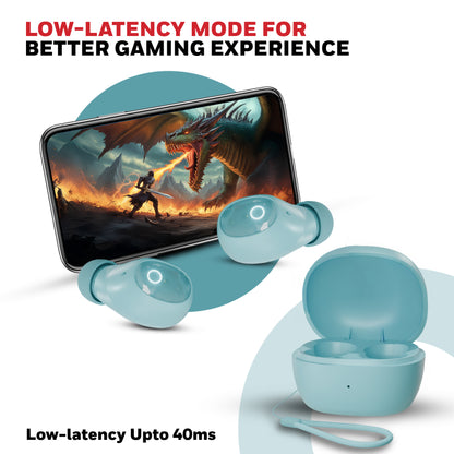 Moxie V1500 Truly wireless ENC earbuds – Green