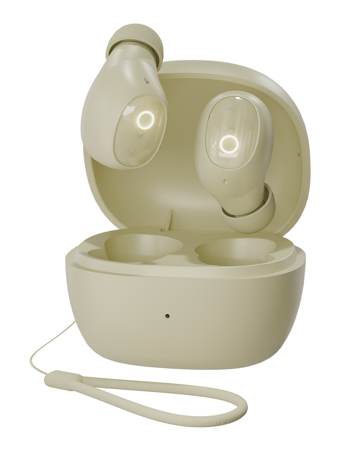 Moxie V1500 Truly wireless ENC earbuds – Yellow