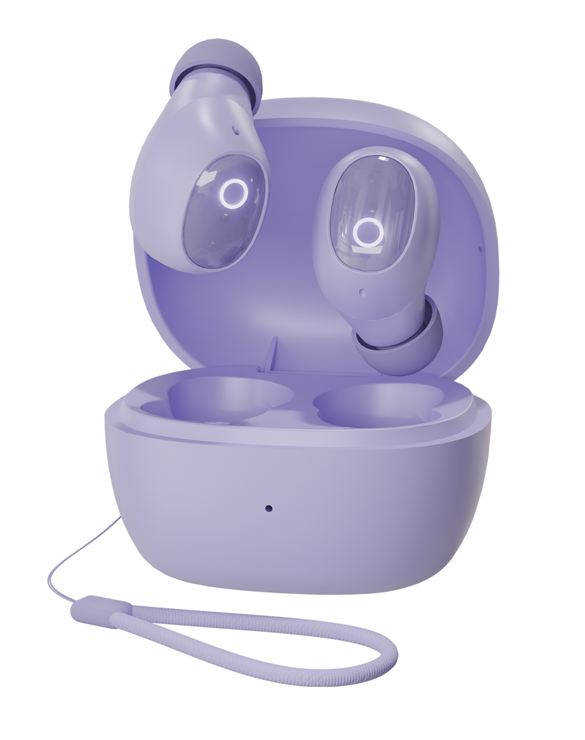 Moxie V1500 Truly wireless ENC earbuds – Purple