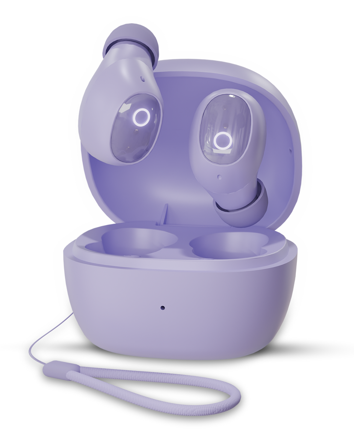 Moxie V1500 Truly wireless ENC earbuds – Purple