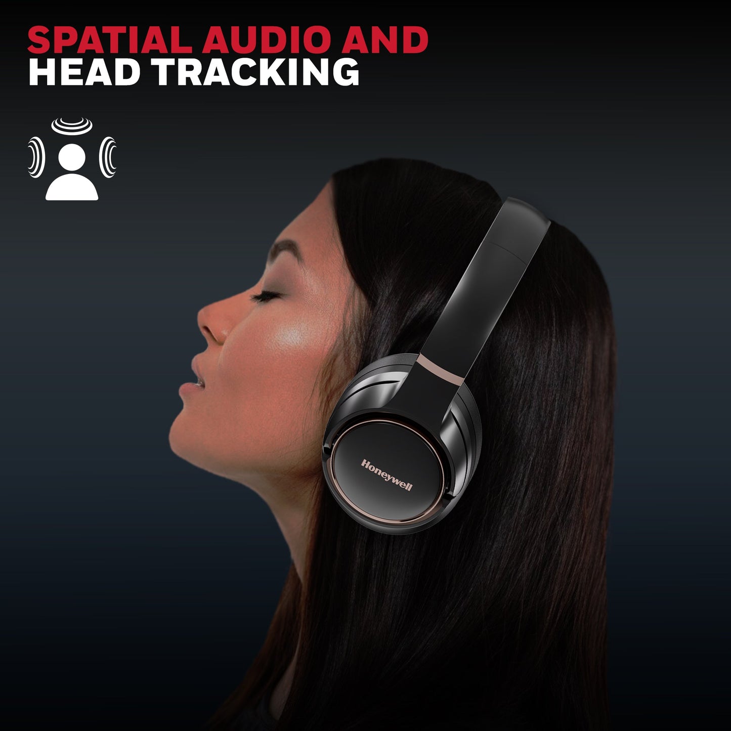 Trueno U20 Bluetooth Headphone-Black
