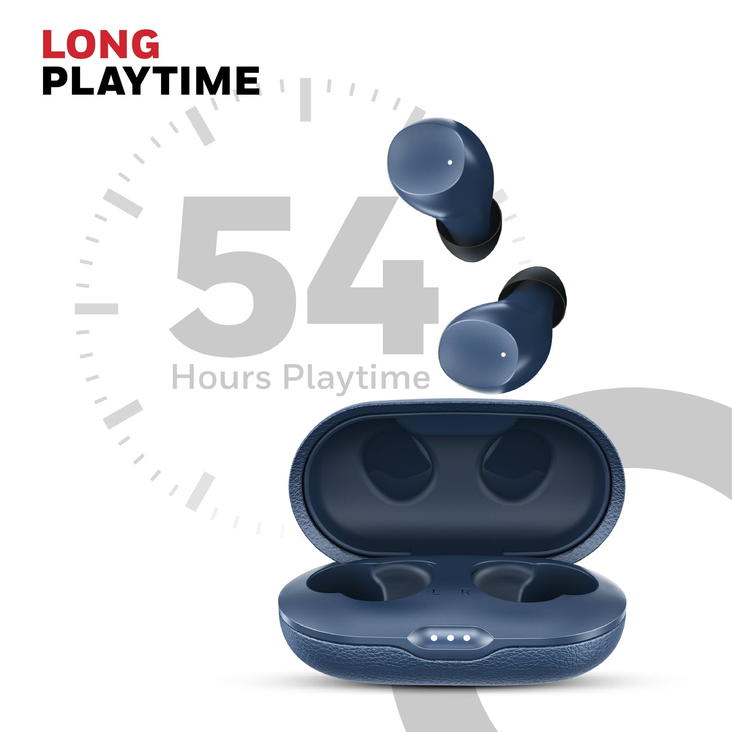 Suono P2200 Truly Wireless Earbuds-Blue