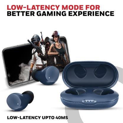Suono P2200 Truly Wireless Earbuds-Blue